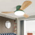 Nordic Wood Leaf Fan Lamp Nordic Simple Living Room Dining Room Electric Fan Lamp Intelligent Remote Control Ceiling Ceiling Fan Lights