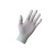 Pu Coated White Nylon Anti-Static Dipped Garden Electronic Working Finger Non-Slip Wear-Resistant Protective Gloves for Labor Protection