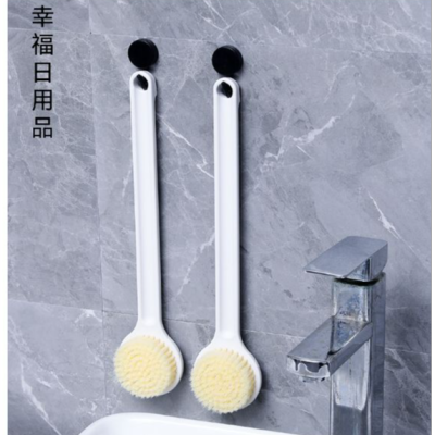 Japanese Non-Printed Long Handle Bath Brush Suit Bath Brush Bath Brush Adult Back Cleaning Brush Good Product Bath Brush