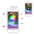 New One Drag Four 5050 Car Atmosphere Light Colorful App Bluetooth RGB Colorful Voice Control 18-Led