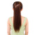 Fashion Soft Wig Ponytail Realistic Matte Silk Long Straight Wig Ponytail Tied Straight Hair Ponytail Extensions