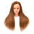 Real Hair Mannequin Head Hot Roll Mannequin Head Practice Braiding Updo Makeup Hair Cutting Model Head Mixed Hair Mock Wig