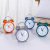 Fashionable Modern Simple Digital 3-Inch Mechanical Metal Bell Alarm Clock Desk Clock Mute Second Sweeping Night Light Clock