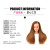 Real Hair Mannequin Head Hot Roll Mannequin Head Practice Braiding Updo Makeup Hair Cutting Model Head Mixed Hair Mock Wig