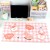 Cartoon Soft Cute Bear Rabbit Table Mat Student Dormitory Mouse Pad Computer Keyboard Pad Dining Table Cushion Desk Decoration Female