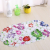 Bathroom Bath Non-Slip Mat Cartoon Ocean Shell Pattern Printed Mat Bathroom Suction Cup Pad Drop-Resistant Draining Mat