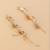 S925 Korean Design Cold Style Metal Fashion Spiral Personal Influencer Ear Ring Color Retaining Earrings