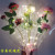 Best-Seller on Douyin Luminous Artificial Rose Bouquet Valentine's Day Gift Starry Flower Gift Stall Night Market Batch