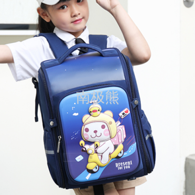 Cartoon Schoolbag Primary School Student Backpack New Boys and Girls Backpack Factory Direct Sales Large Capacity Children's Load Reducing Schoolbags