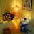 Wedding Room Decoration Starry Bouquet Led Glowing Balloon Stall Valentine's Day Valentine's Day Gift Rose Bounce Ball