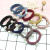 New Korean Style High Elastic Hair Ring Hair Rope Jacquard Twill Seamless Rubber Band Towel Ring Hair Rope Beaded Hair Accessories