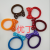 Korean Style Children's Hair Accessories Headdress Bow Towel Ring Does Not Hurt Hair Accessories Wholesale Girls Hairtie