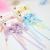 Children's Antique Hair Accessories Bow Tassel Hairpin Hanfu Ribbon a Pair of Hairclips Pearl Flower Princess Side Clip Duckbill Clip