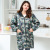 Fleece-Lined Overclothes Fashion Long Sleeve Kitchen Adult Women's Winter Coat Overalls Adult Men's Apron
