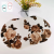 Wood Grain Printing Western Placemat Double-Layer Composite Table Mat Dining Insulation Mat Household Table Cloth Hotel Anti-Skid Coaster