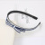 Korean Simple All-Match Toothed Hairpin Headband Wide Brim Anti-Slip Clip Headwear Korean Style Bangs Headband Cloth Hair Accessories