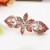 Korean Hairpin Ponytail Clip Medium Spring Clip Lady Joker Hairpin Rhinestone Adult Flower Inlaid Head Accessories Hair