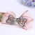 2022 New Korean Style Fabric Bow European Yarn Crystal Barrettes Adults' Ponytail One-Word Spring Clip Two Yuan Direct Sales