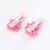 2022 New Korean Style Animal Flower Korean Yarn Bow Shape Fashion Press Clip Taobao Boutique Supply