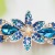 Korean Hairpin Ponytail Clip Medium Spring Clip Lady Joker Hairpin Rhinestone Adult Flower Inlaid Head Accessories Hair