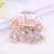 2022 New Alloy Colorful Rhinestone Small Hairclip Peacock Diamond Bridal Hairstyle Accessories Fashion Butterfly Clip