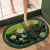 Oil Painting Style Bathroom Diatom Ooze Soft Mat Non-Slip Floor Mat Bathroom Absorbent Quick-Drying Foot Mat Doorway Toilet Mat