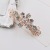 Alloy Barrettes Rhinestone Rose Gold Plated Large One-Word Plate Ponytail Clip Adult ALL-Match Yuan for More than Two Yuan Shop Wholesale