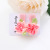 2022 New Korean Style Animal Flower Korean Yarn Bow Shape Fashion Press Clip Taobao Boutique Supply