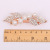 Korean Style Elegant Pearl Large Spring Clip Adult Accessory Head Clip Fashion Shiny Rhinestone Bow Hairpin