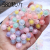 Acrylic Frosted Inner Colorful Beads Beads Pumpkin Peach Heart Plum Blossom Five-Pointed Star Scattered Beads Diy Handmade Epoxy Filler