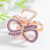 Bow Alloy Rhinestone Small Jaw Clip Korean Women's Decorative Hair Clip Bangs Electroplating Little Clip Custom Wholesale