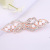 Korean Style Elegant Pearl Large Spring Clip Adult Accessory Head Clip Fashion Shiny Rhinestone Bow Hairpin