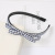 Korean Simple All-Match Toothed Hairpin Headband Wide Brim Anti-Slip Clip Headwear Korean Style Bangs Headband Cloth Hair Accessories
