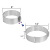 Adjustable Layered Telescopic round Mousse Ring 9-12 Inch Telescopic Cake Mold Baking Mold Wholesale