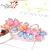 Crystal Barrettes Korean Style Diamond Flower Shape Trendy Girl Accessories Headdress Graceful and Fashionable Hair Accessories Wholesale