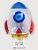 Large Spaceman Aluminum Film Balloon Astronaut Spacecraft Rocket Astronaut Cartoon Birthday Balloon Pack of 50