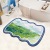 Special-Shaped Oil Painting Diatom Ooze Floor Mat Bathroom Bathroom Non-Slip Absorbent Floor Mat Easy to Clean Stain-Resistant Floor Mat Wholesale