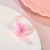 Korean Style Pink Series Hair Accessories Set Cartoon Cute Children's Headband Tie Hair Elastic Band Factory Wholesale