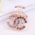 2022 New Small Jaw Clip Korean Fashion Alloy Clip Rose Gold Rhinestone Variety of Hair Accessories Factory Wholesale