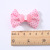 Korean Style Children's Bow Polka Dot Fringe Hairpin Little Girl Cute Decoration Duckbill Clip Activity Small Gift Wholesale