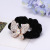 2022 New Hair Band Large Rose Gold Rhinestone Bow Velvet Ring Trendy Hair Accessories Taobao Supply