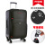 Large Capacity Luggage Men's Universal Wheel Student Oxford Cloth Password Travel Suitcase Business Suitcase Trolley Case Female