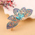 2022 Crystal Glass Large Hair Clip Adult Hair Updo Spring Ponytail Butterfly Clip Word Clip Factory Direct Sales