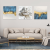 Three-Piece Painting Modern Minimalist Decorative Painting Nordic Oil Painting Living Room Sofa Background Painting Corridor Bedroom Decoration Mural