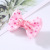 Korean Style Children's Bow Polka Dot Fringe Hairpin Little Girl Cute Decoration Duckbill Clip Activity Small Gift Wholesale