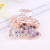 2022 New Alloy Colorful Rhinestone Small Hairclip Peacock Diamond Bridal Hairstyle Accessories Fashion Butterfly Clip