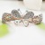 2022 New Creative Colorful Butterfly Barrettes Colorful Crystals Alloy Barrettes