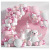 Cross-Border Pink White Metal Pink Balloon Set Yama Cloud Sequins Balloon Set Party Decoration Wedding