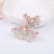 2022 New Crystal Brooch Korean Fashion Clothing Matching Ladies Pin Festival Small Gift One Piece Dropshipping