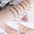 Musicflower Wooden Line Drawing Eyebrow Pencil One-Word Eyebrow Brush Two-in-One Waterproof Sweat-Proof Natural Makeup Not Smudge